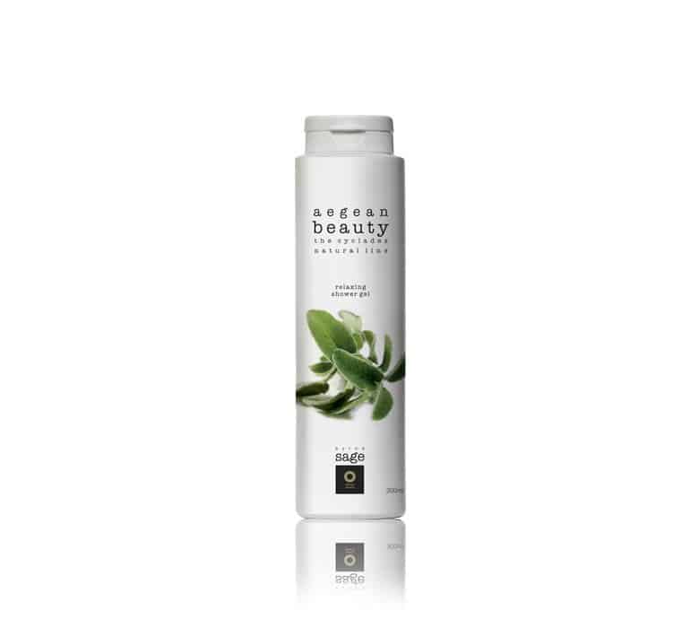aegean beauty shower gel Το φασκόμηλο ηρεμεί και χαλαρώνει το πνεύμα, ενώ το αιθέριο έλαιο από λεβάντα απαλλάσσει από το στρες και βοηθά στον ύπνο.