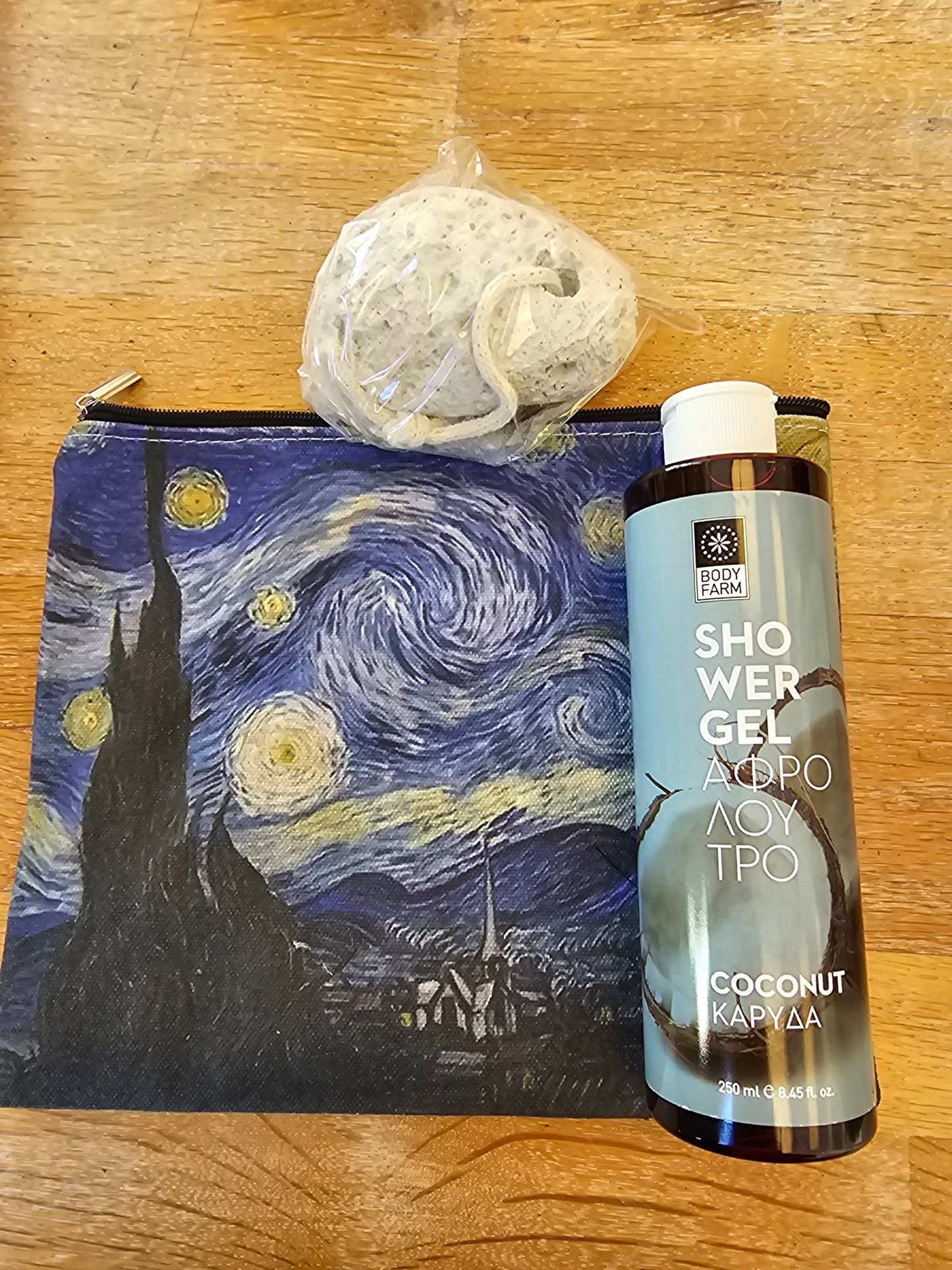 Σετάκι αφρόλουτρο,νεσεσέρ και ελαφρόπετρα