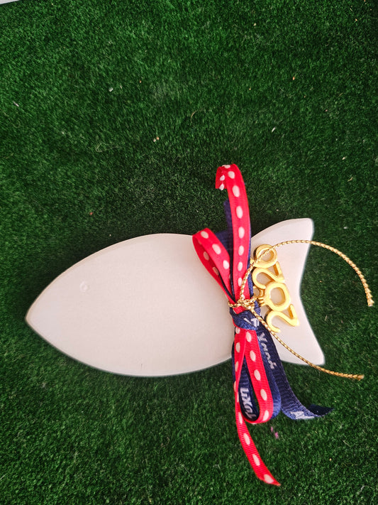 Μαρμάρινο Ψάρι Γούρι