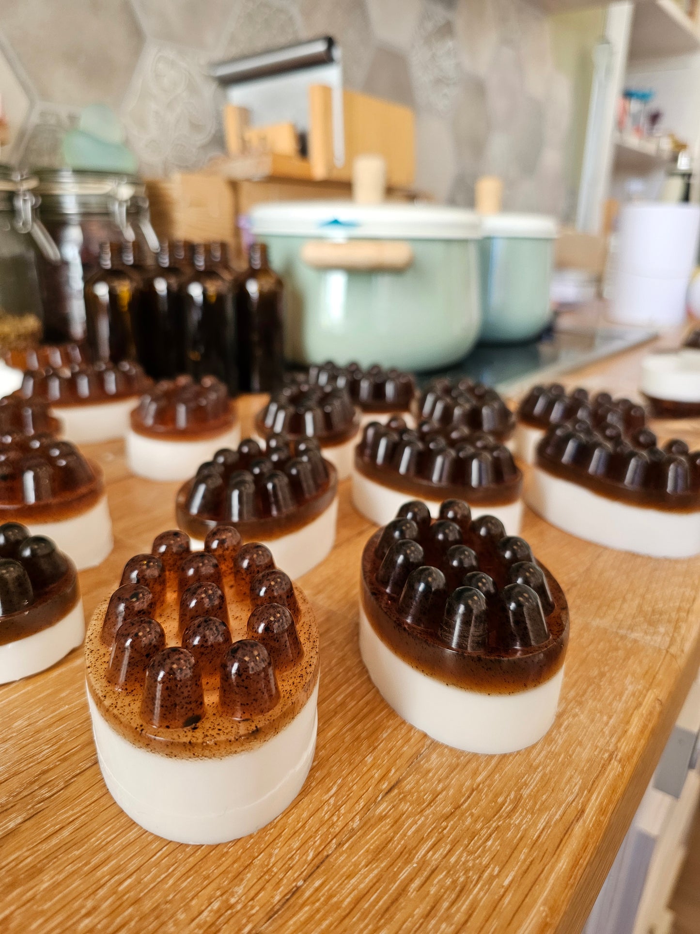 Σαπούνι με σύκο, πορτοκάλι και καφέ!