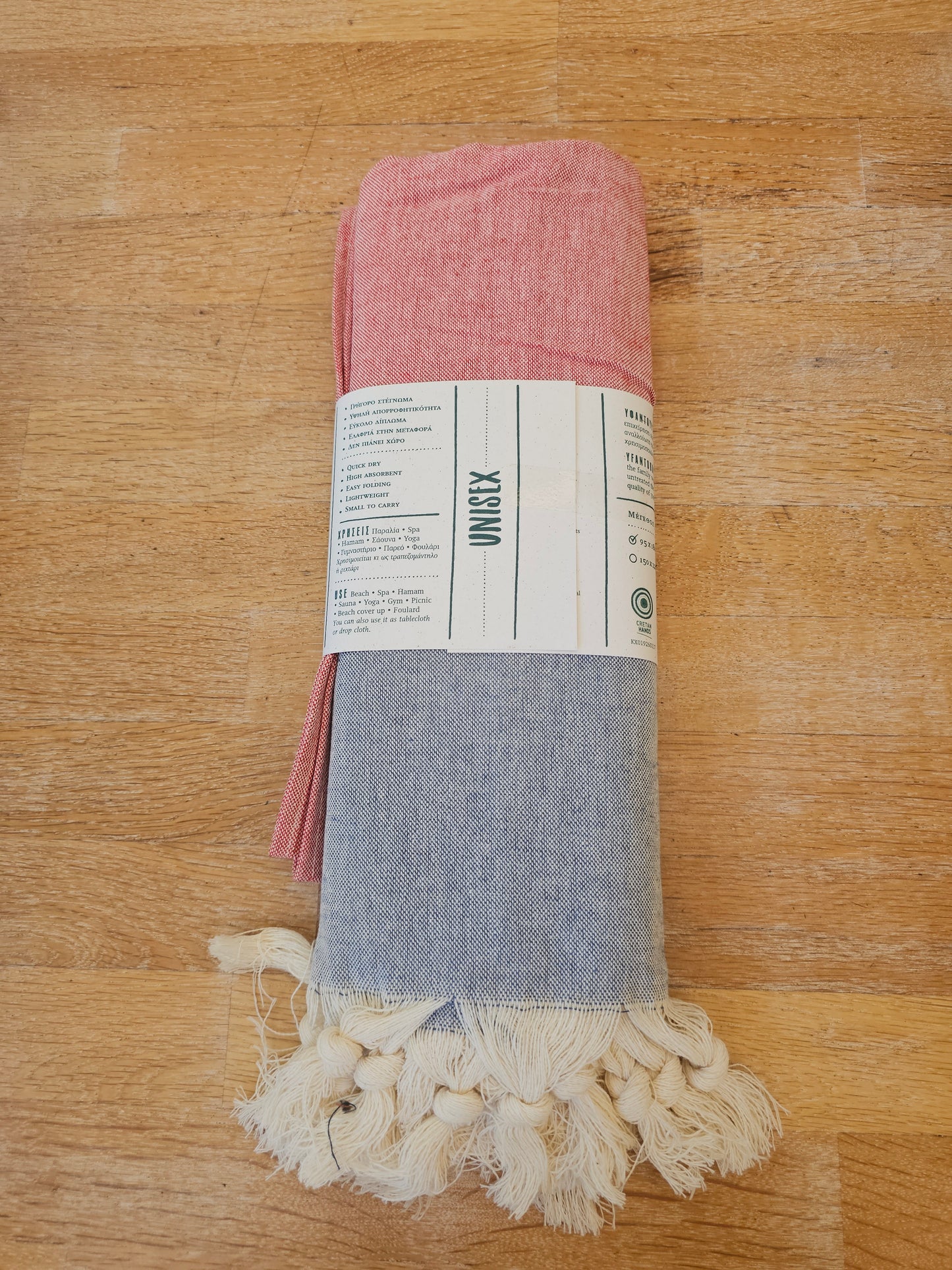 Πετσέτα θαλάσσης λεπτή