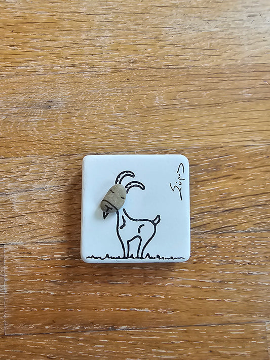 Μαρμάρινο μαγνητάκι ζωάκια