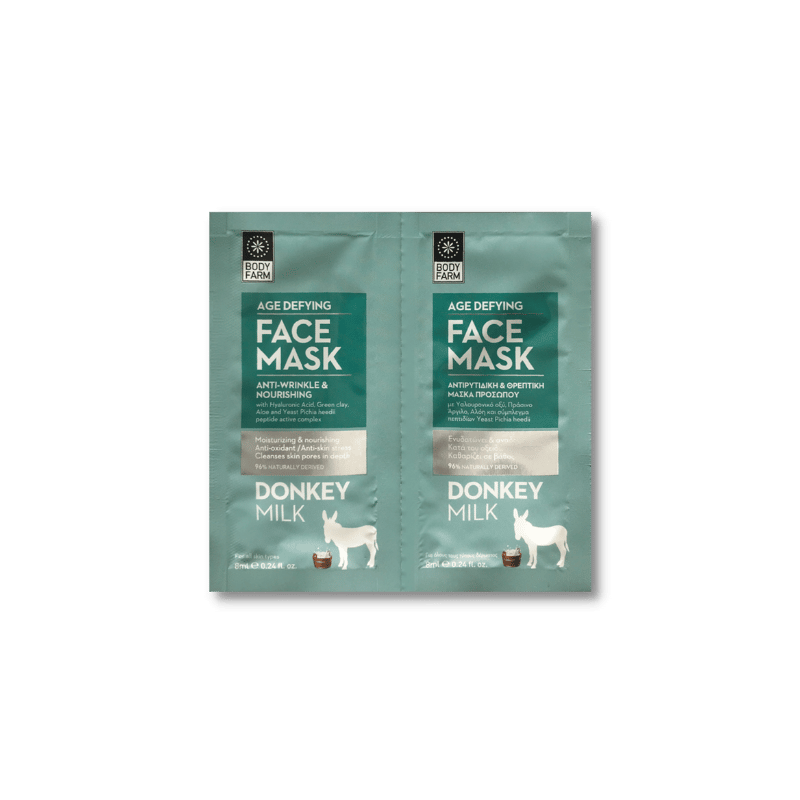 Body Farm αντιρυτιδική και θρέπτικη μάσκα προσώπου με τέλεια υφή για κάθε επιδερμίδα και ηλικία. Η αγαπημένη μάσκα με τις περισσότερες πωλήσεις στο εργαστήριο μας μέχρι τώρα